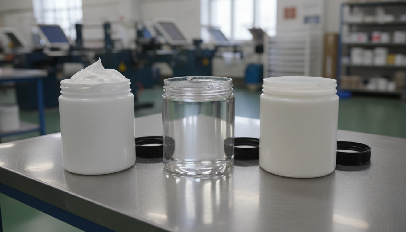 Bộ vật tư hóa chất in lụa gồm mực trắng dẻo, mực bóng và chất phủ mờ.